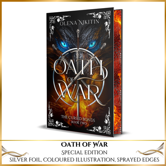 Oath of War (Special Edition) -  wet ink Signed  and  Embossed (Express Shipment)